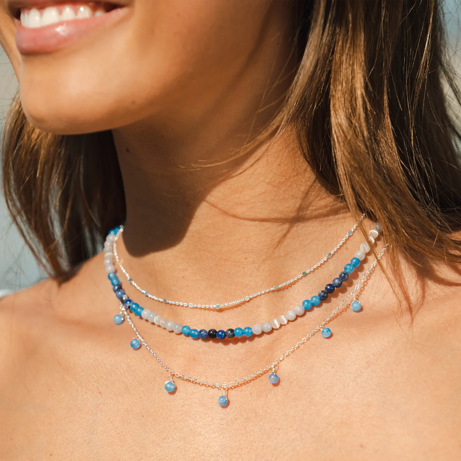 Clarity + Healing 4mm Healing Necklace - Image 4