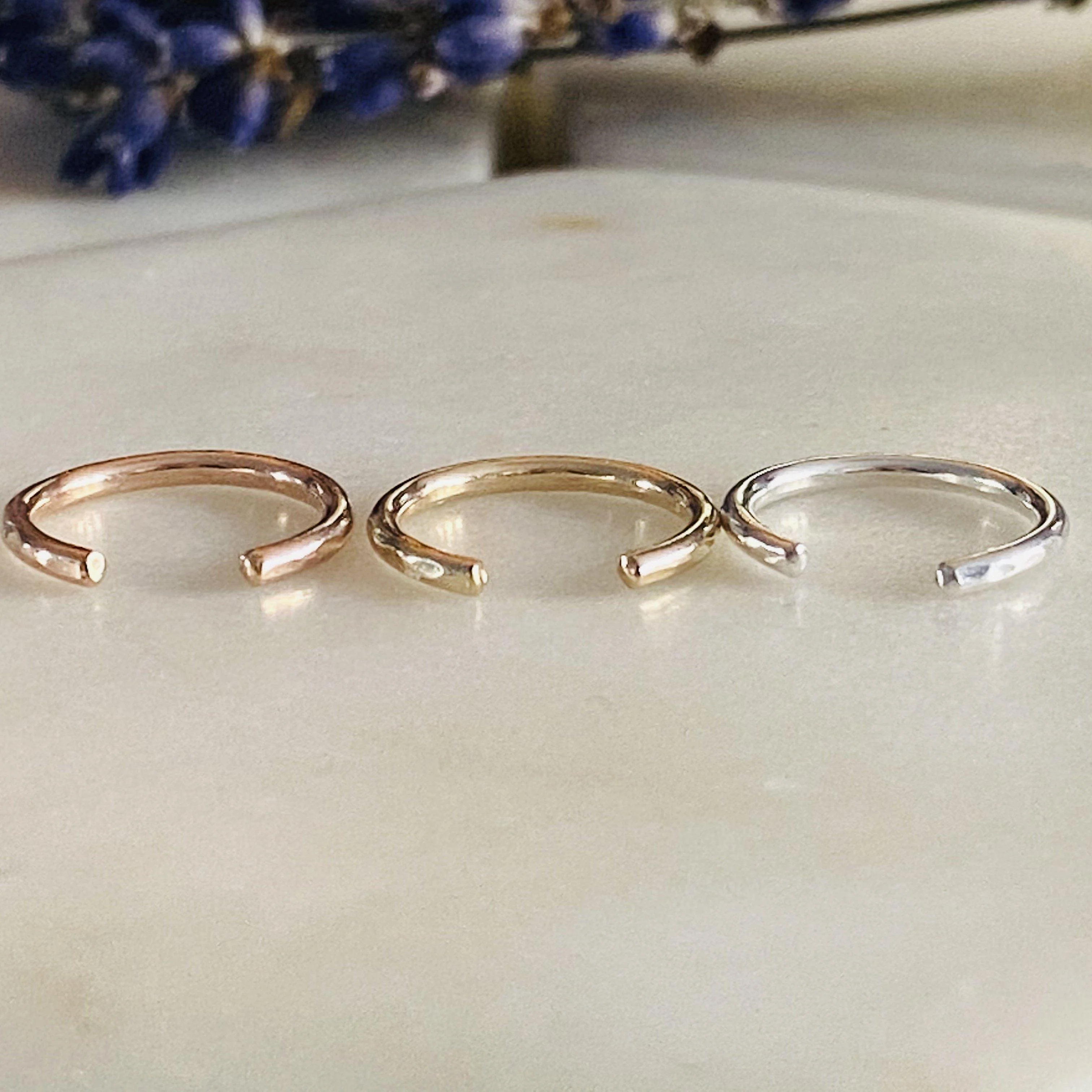 Dainty 14K Filled Yellow Gold Ear Cuff - Image 5