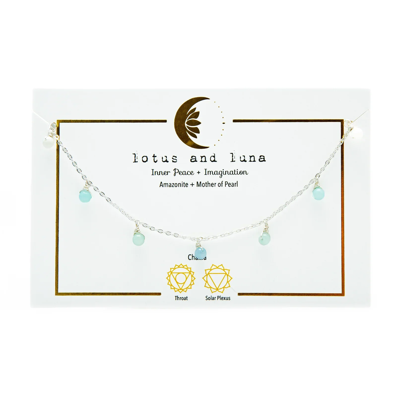 Inner Peace + Imagination Dewdrop Necklace - Image 6