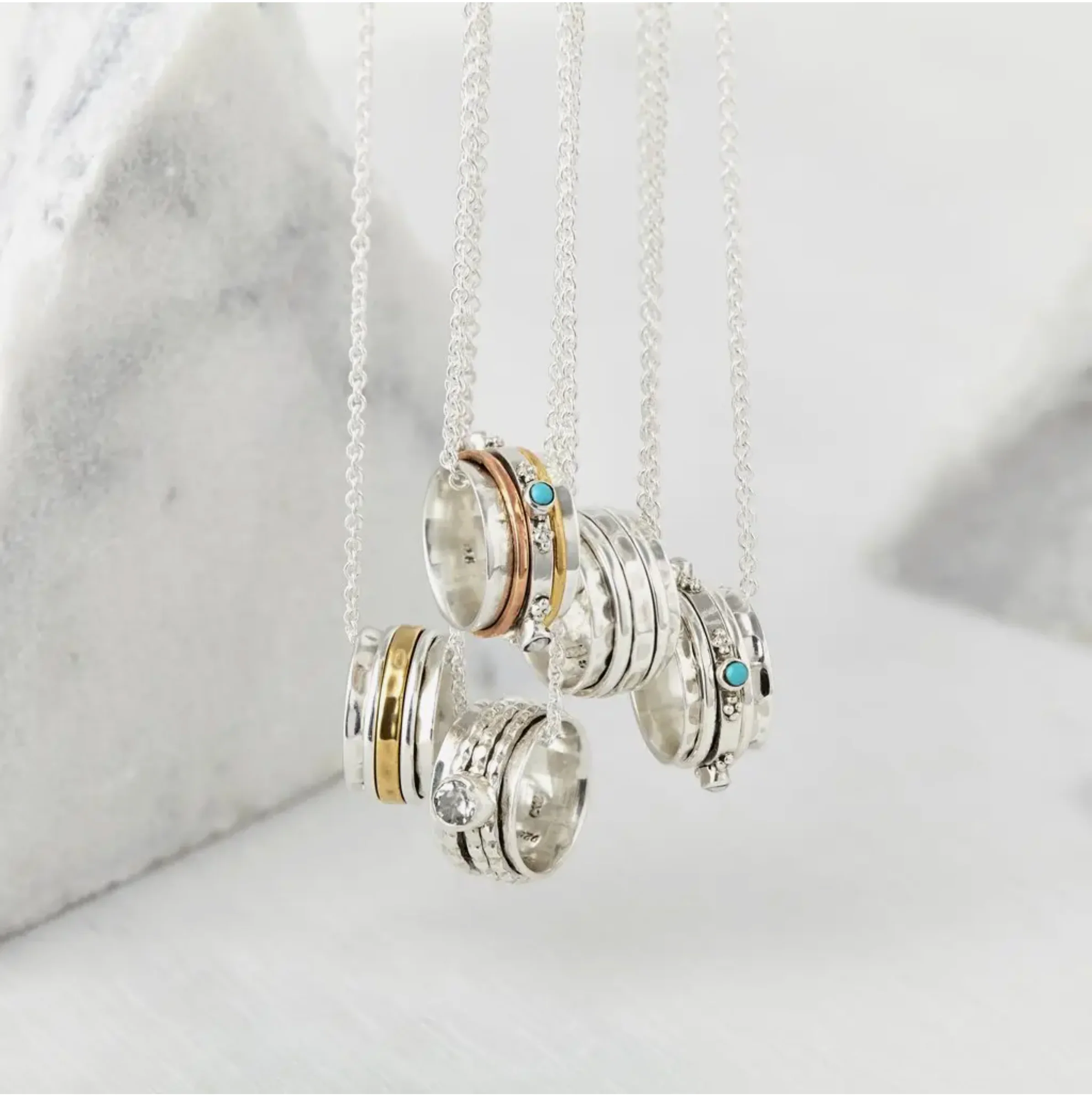 Karma Fortune Spinning Necklace -NEW - Image 5