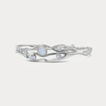Molten Rainbow Moonstone Bracelet -NEW - Image 6